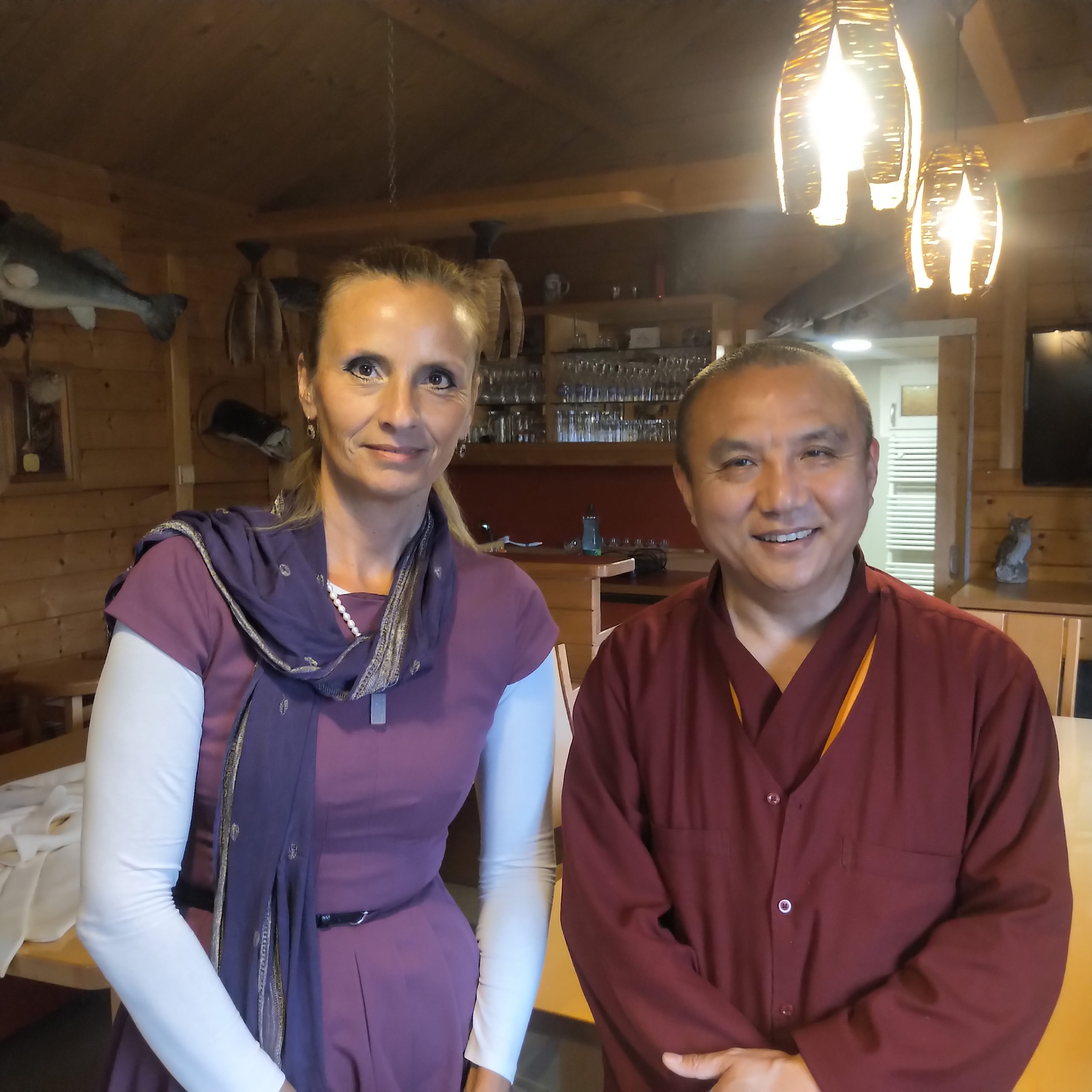 Ehrenbesuch von Geshe La 11.05.2023